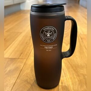 Starbucks travel mug from first Starbucks store